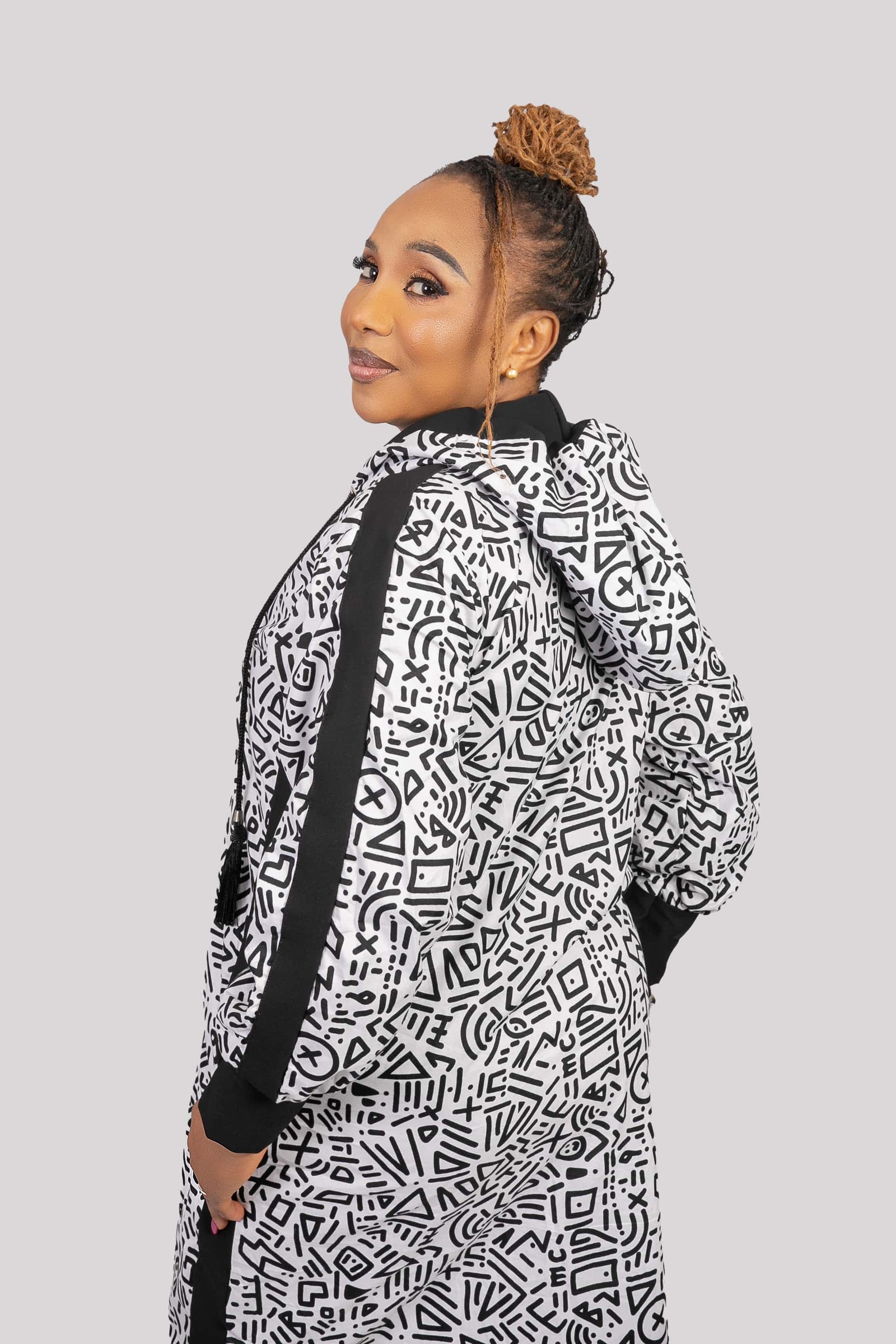 Afroluxe Elle Hoodie Dress