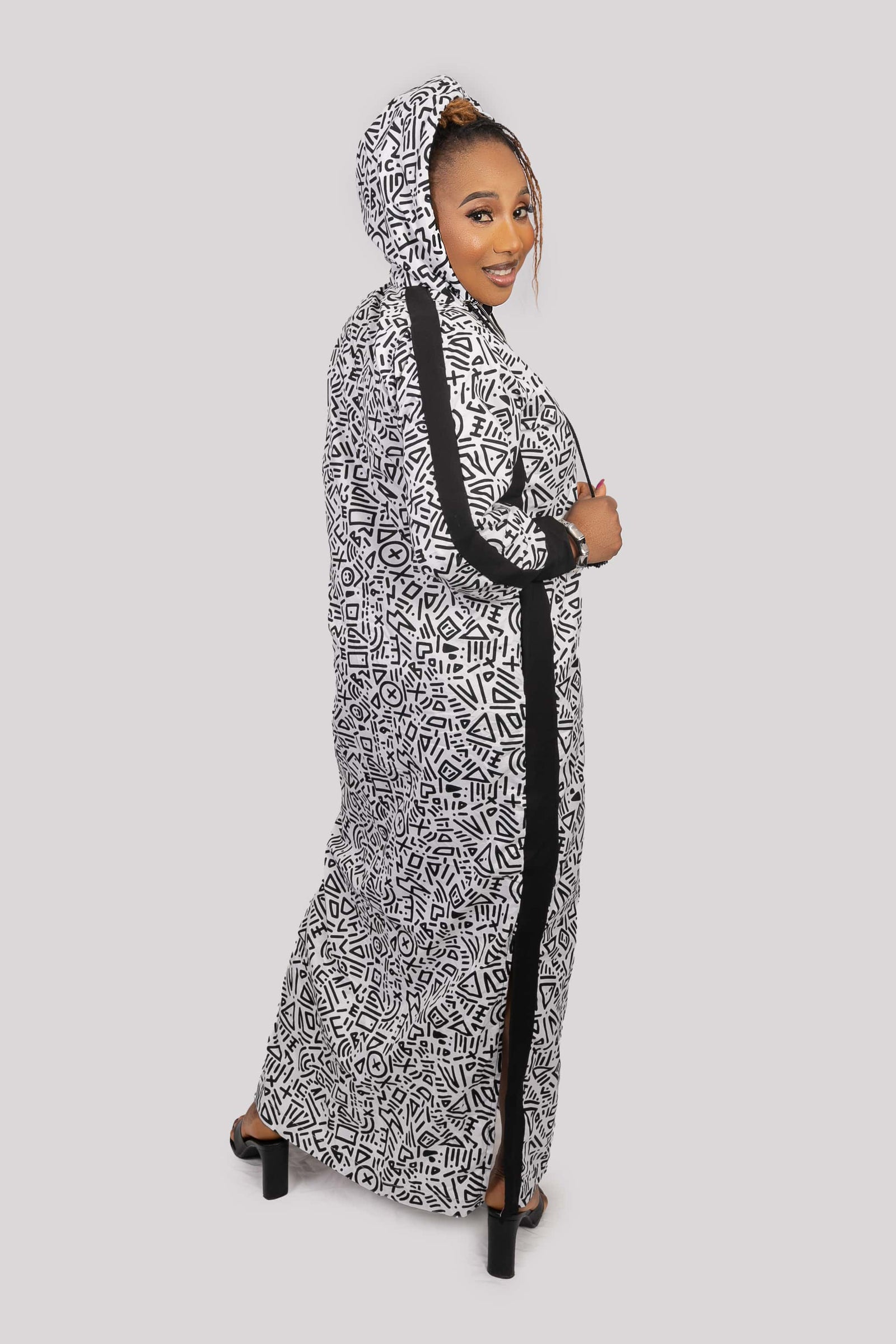 Afroluxe Elle Hoodie Dress