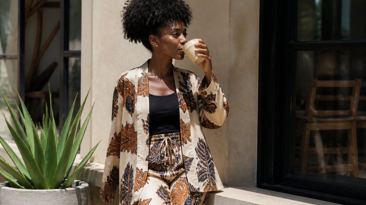Sanyan alternative for everyday leisurewear