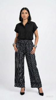 Unisex Ankara  Pant with Pockets