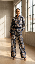 Unisex Ankara Crepe Co-Ord Set