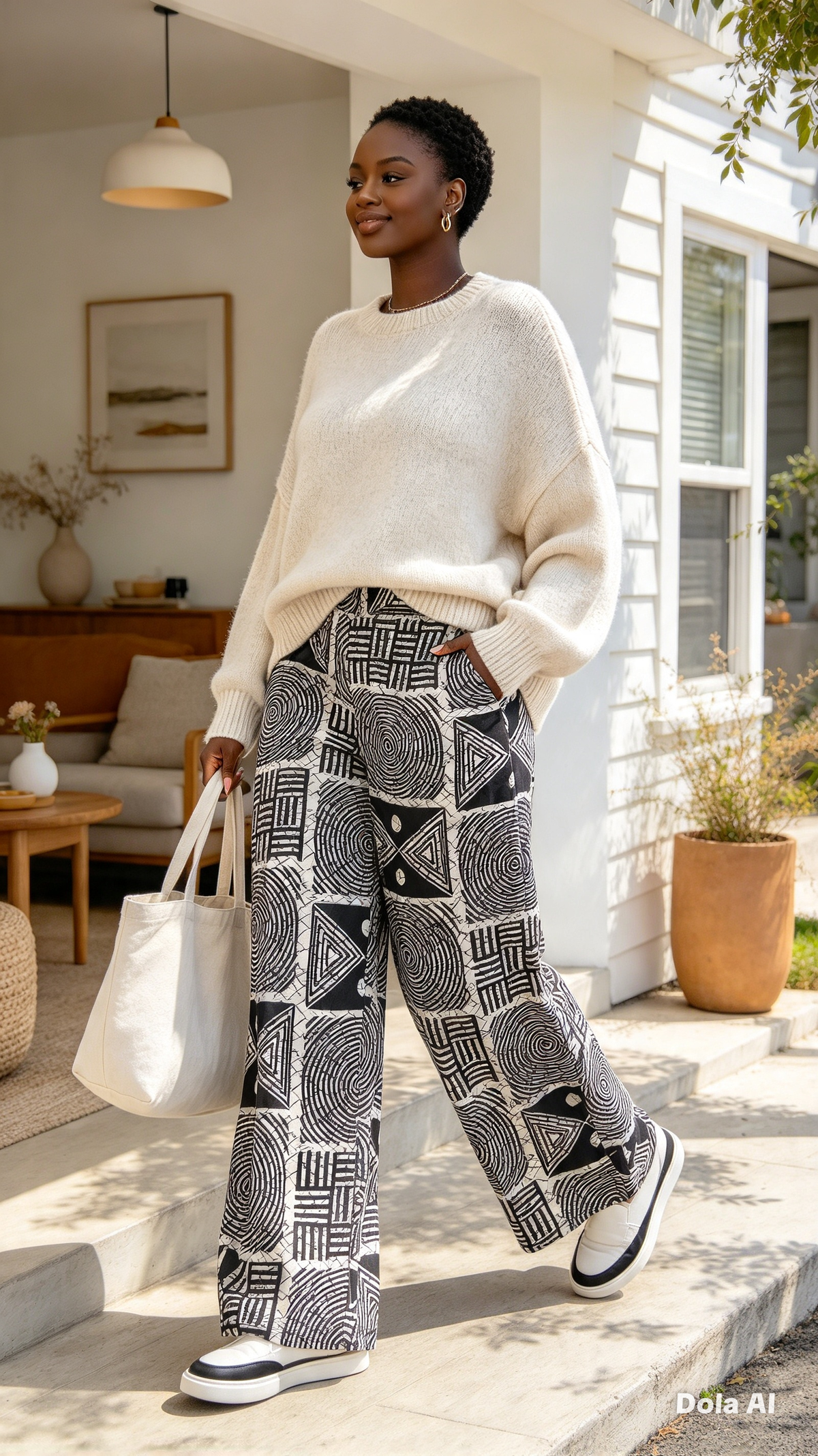 Geometric Pant