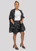 Wrap Top and Cargo Short Set