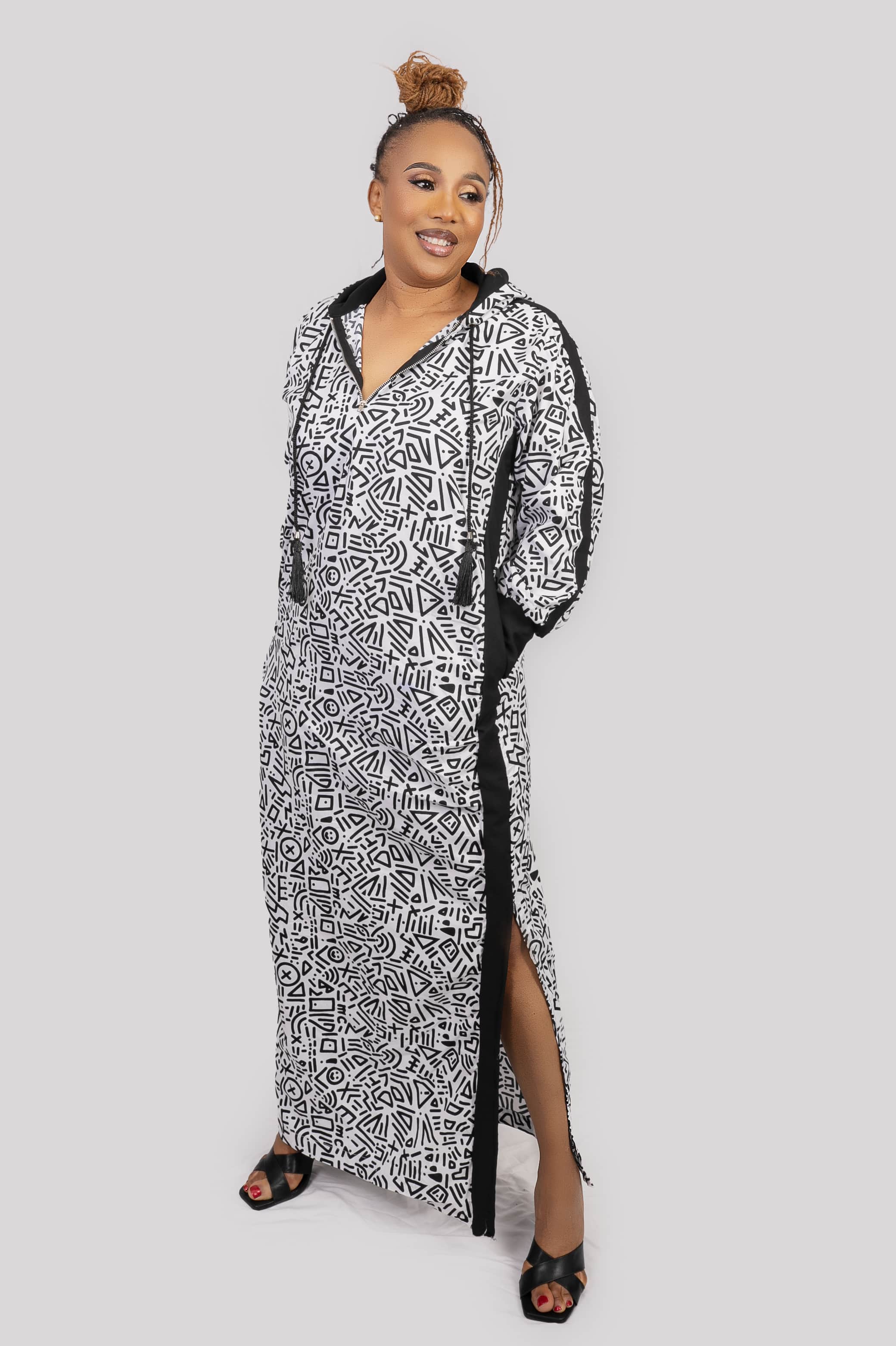 Afroluxe Elle Hoodie Dress