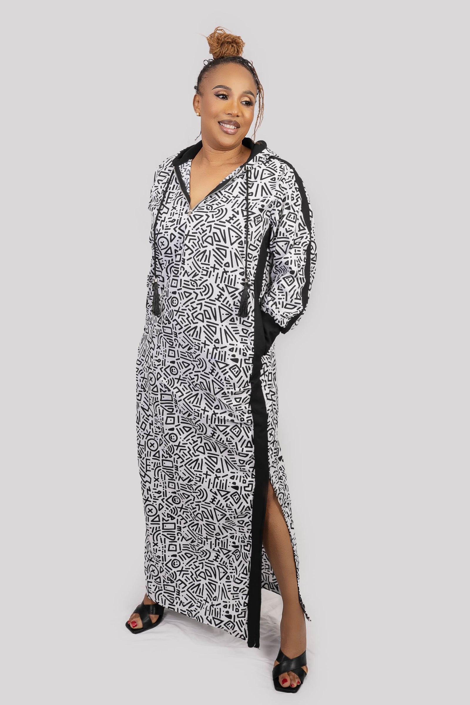 Afroluxe Elle Hoodie Dress