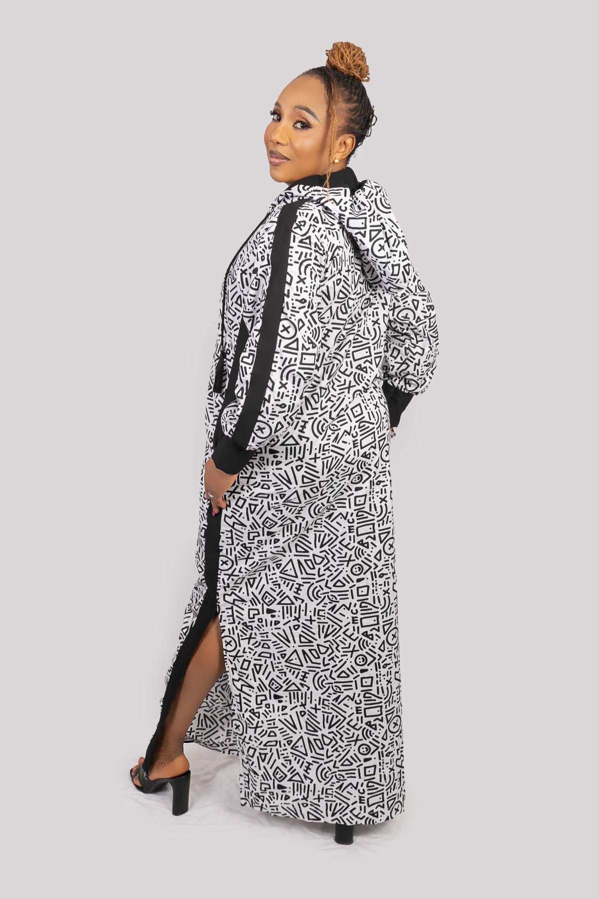 Afroluxe Elle Hoodie Dress