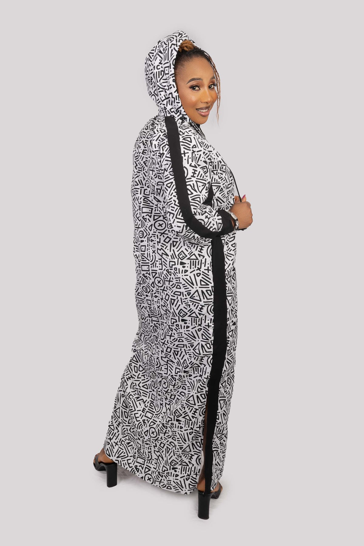 Afroluxe Elle Hoodie Dress