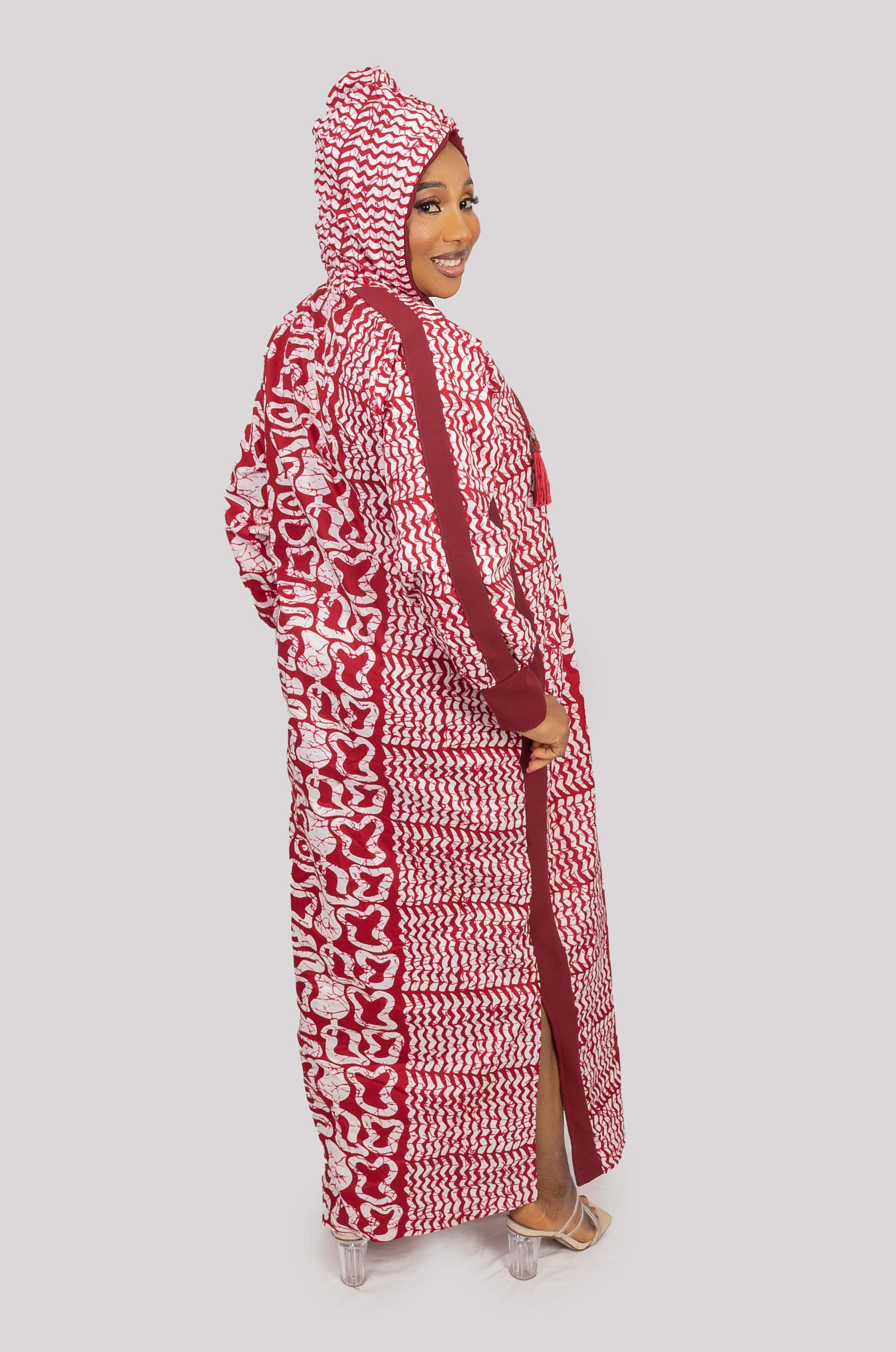 Ankara Hoodie Dress