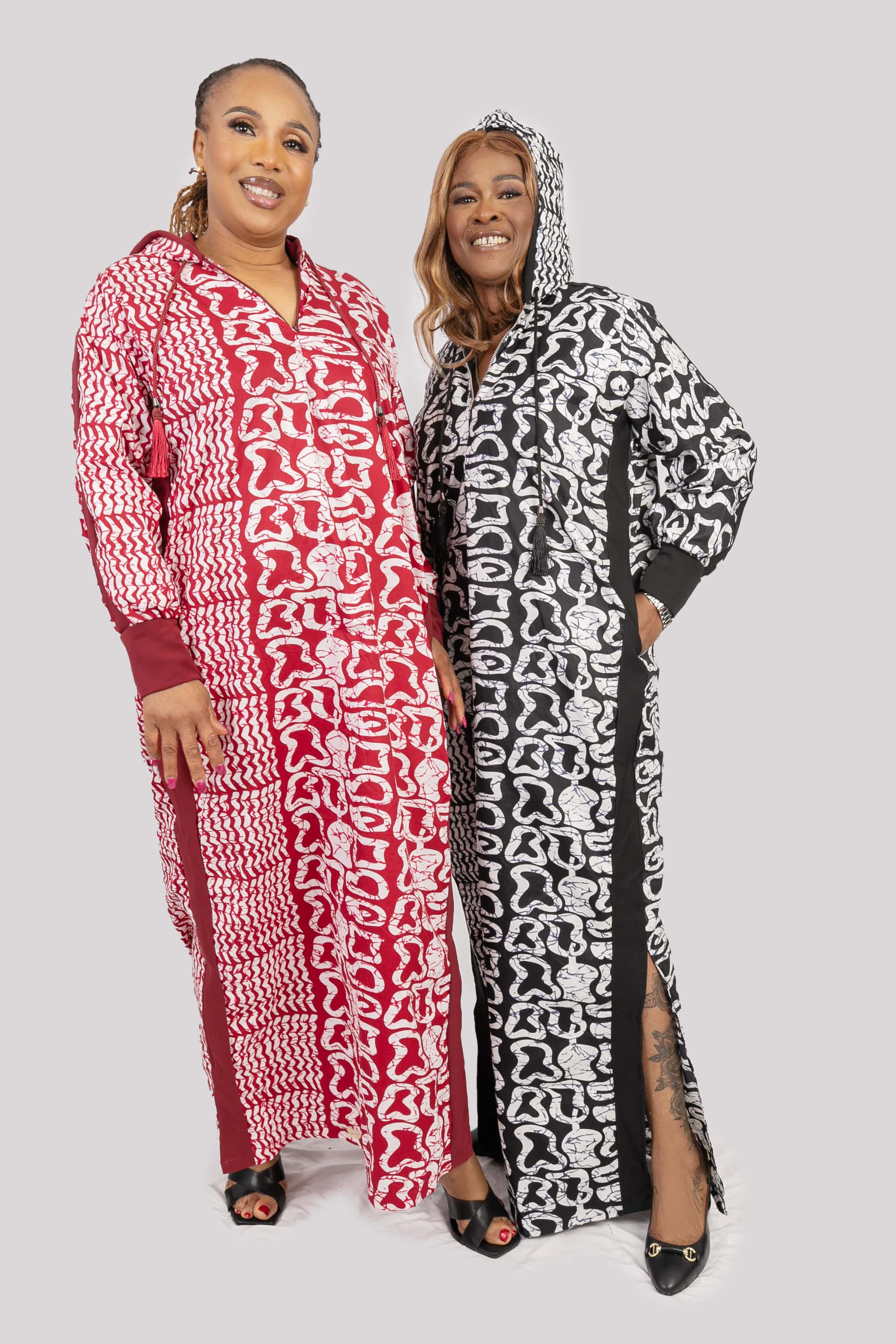 Ankara Hoodie Dress