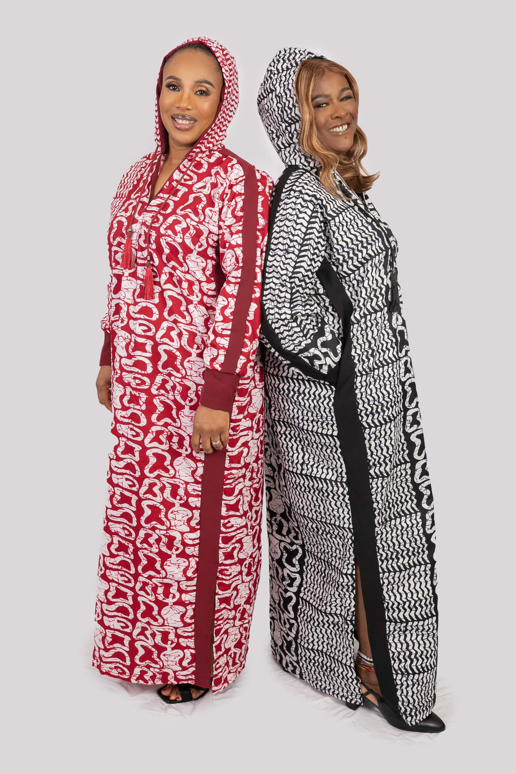 Ankara Hoodie Dress