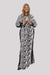 Ankara Hoodie Dress