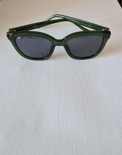 Billy Dark Green Sunglasses