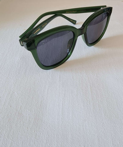 Billy Dark Green Sunglasses