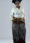Maven Zip and Elastic Palazzo Pant