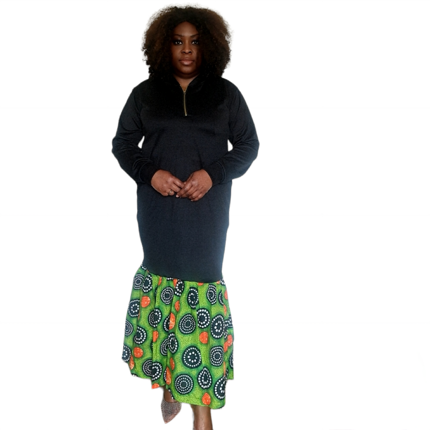 Ibadan Babes Long Hoodie Dress