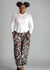 Nareh  Zip and Elastic Palazzo Pant