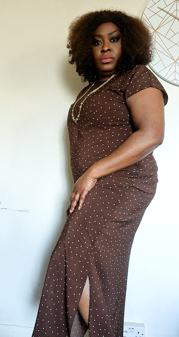 Polka Dot Easy Dress Akobo