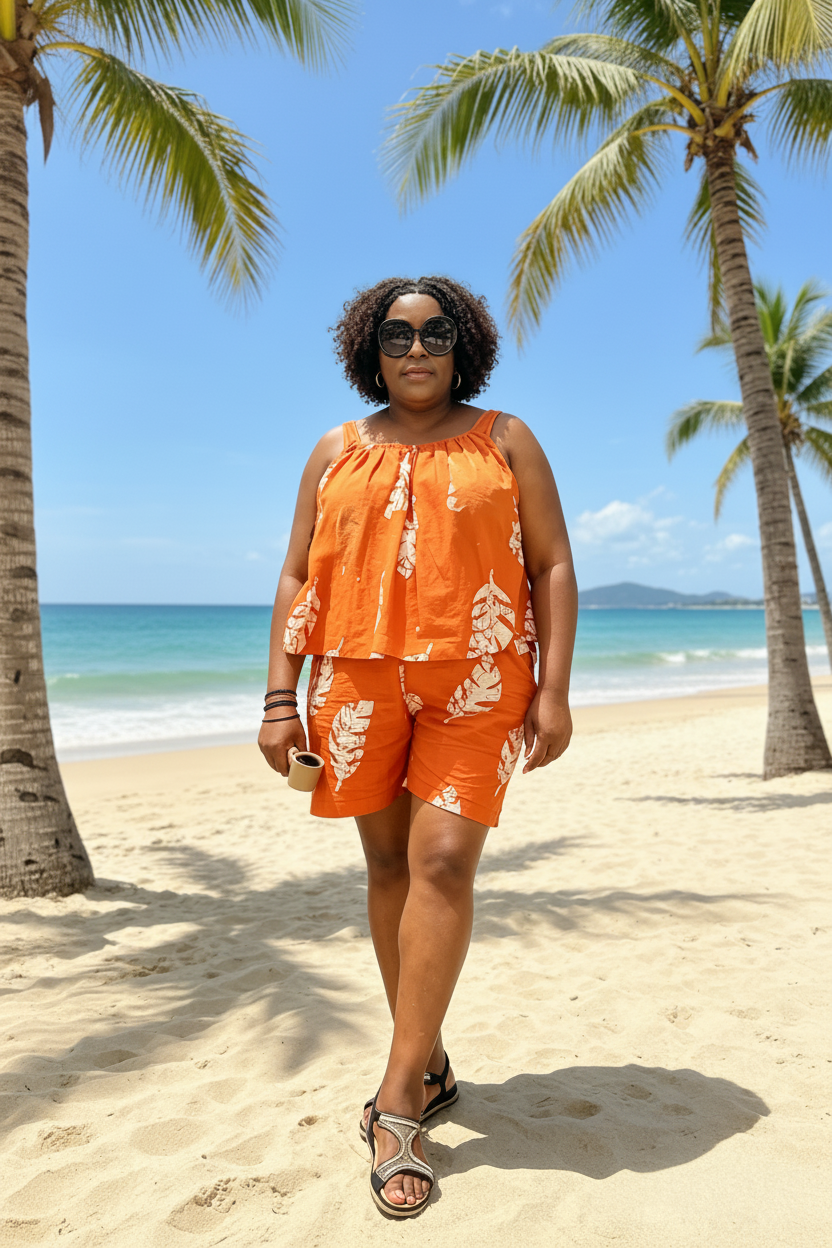 Full Set Beach Editorial