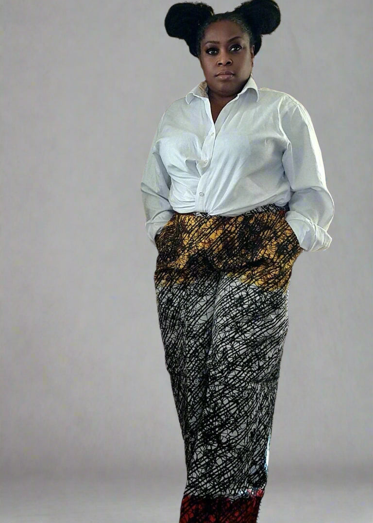 Maven Zip and Elastic Palazzo Pant