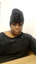 Oversized Rose Headwear