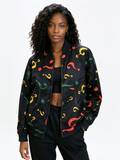 ASK Ankara Unisex Bomber Jacket