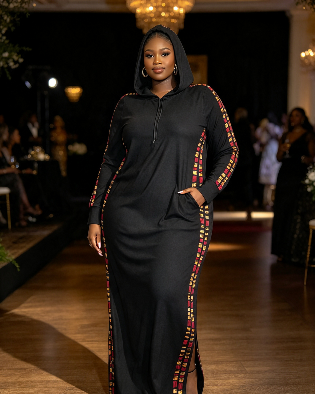 The Lagos Girls Hoodie Dress