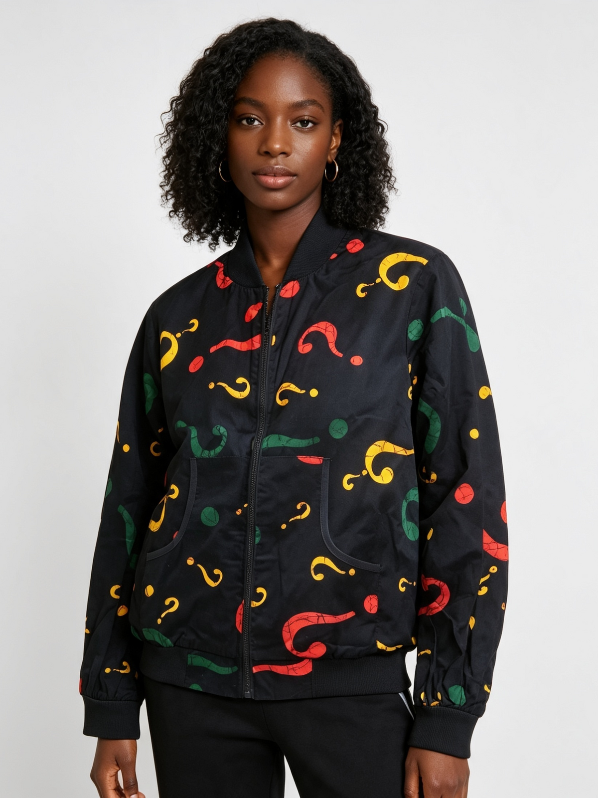 ASK Ankara Unisex Bomber Jacket