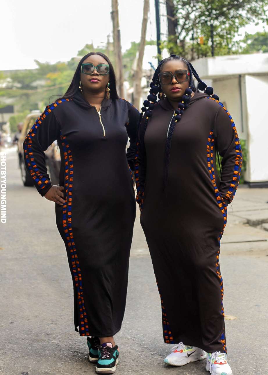Lagos Girls Long Hoodie Dress