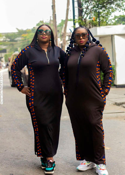 Lagos Girls Long Hoodie Dress