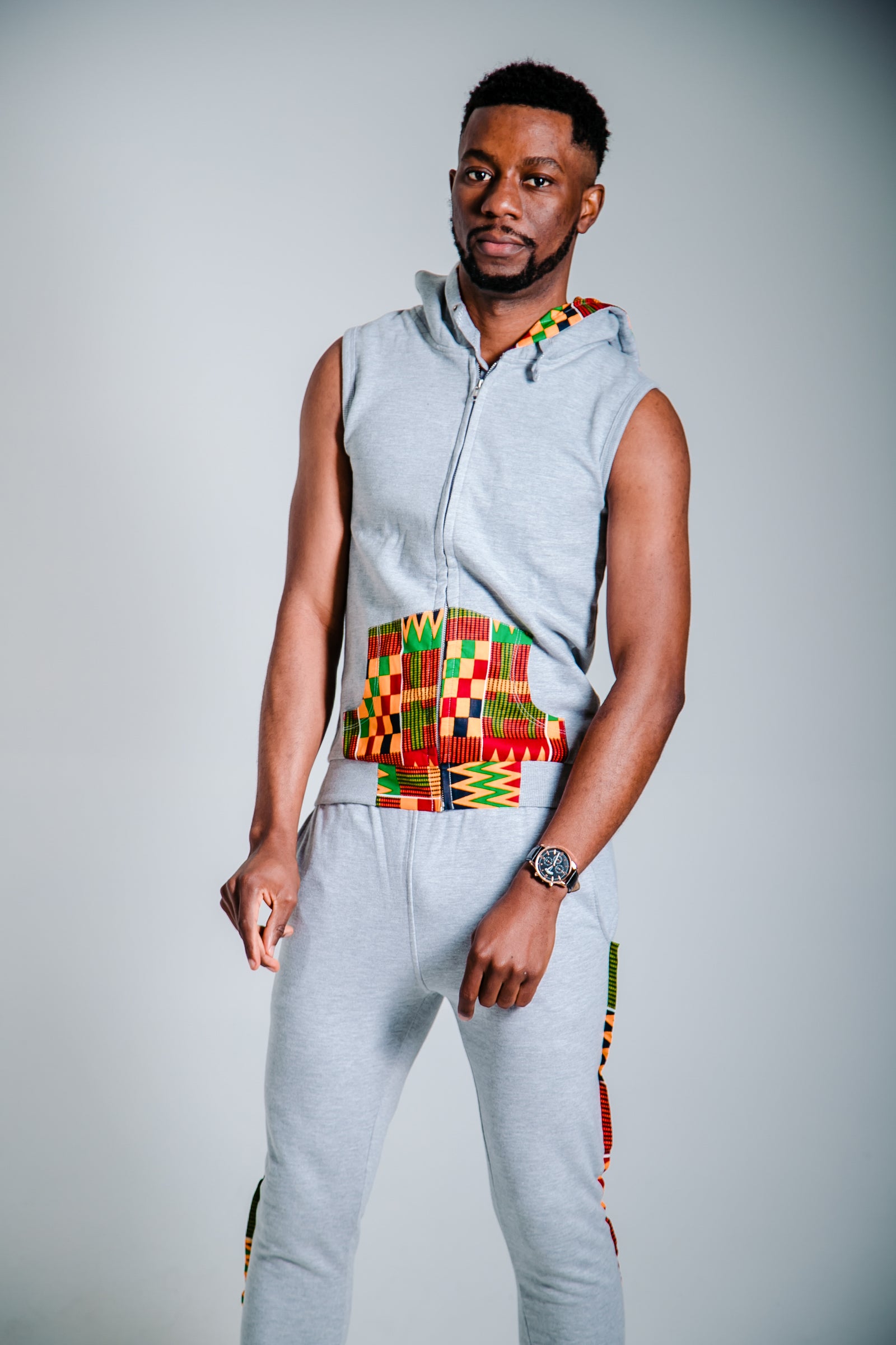 VGC Sleeveless Hoodie Set